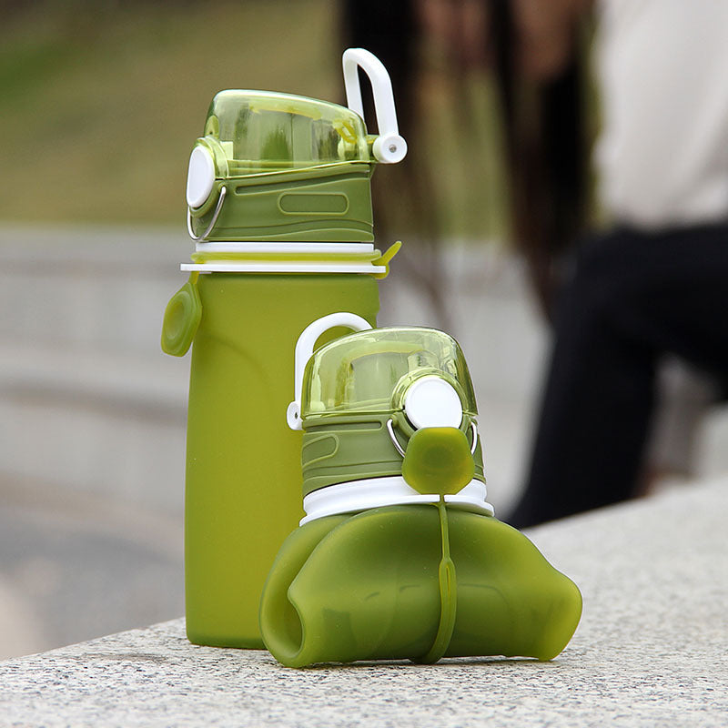Outdoor folding water cup